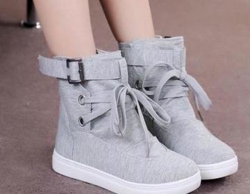 canvas dress boots